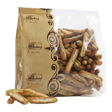 Valledoro Mini Breadstick Pesto - Worldwide Delivery - Order Online