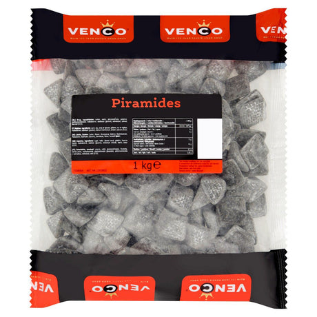 Venco Pyramids Liquorice, 1kg