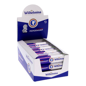 Wilhelmina Peppermint Vegan Mints, 24 × 40g