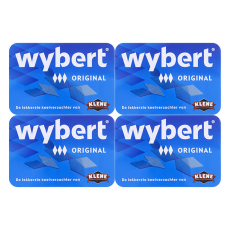 Wybert Original Liquorice Pastilles Mint sweets 12 × 25g