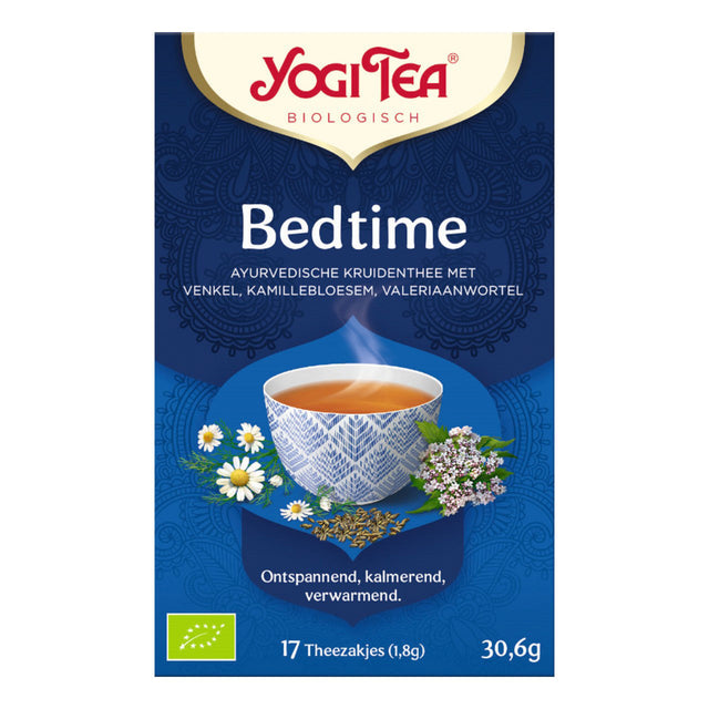 Yogi Tea Herbal Tea Biological Bedtime 17-Pack - Worldwide Delivery - Order Online