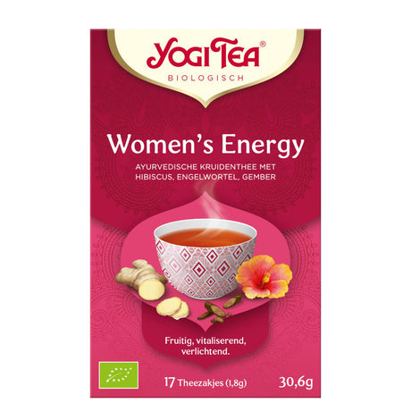 Yogi Tea Tea Womans Energy 17-Pack - Worldwide Delivery - Order Online