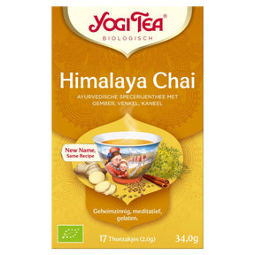 Yogi Tea Ginger Harmony Tea, Bio 17-Pack - Worldwide Delivery - Order Online