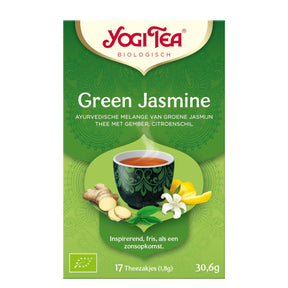 Yogi Tea Green Tea With Herbs, Bio 17-Pack - Worldwide Delivery - Order Online