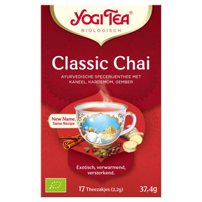 Yogi Tea Classic Cinnamon Spice Tea, Bio 17-Pack - Worldwide Delivery - Order Online