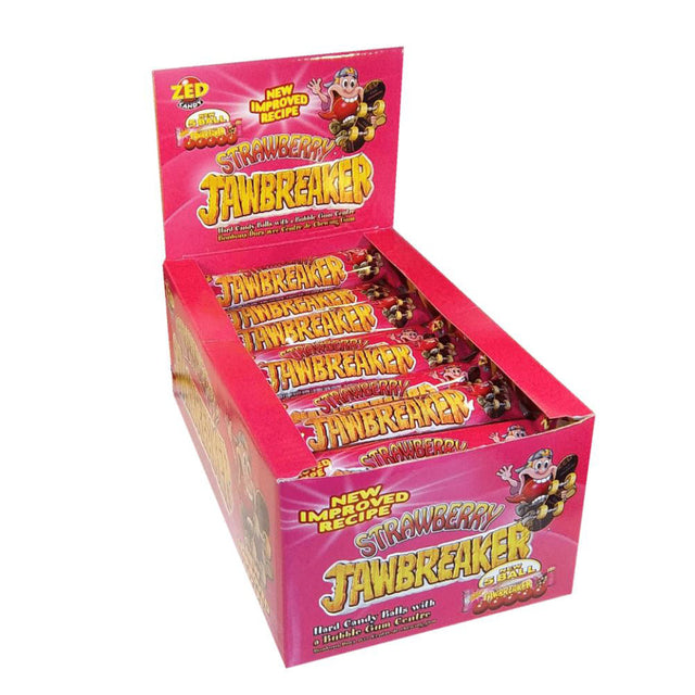 Zed Candy Chewing Gum Strawberry, 40 × 5 pieces