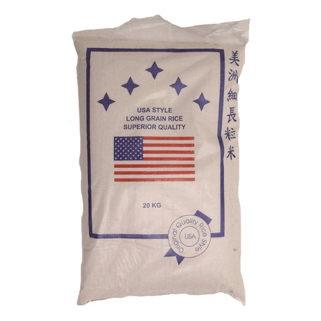 5 Star USA Style Long-Grain Rice 20kg