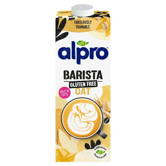 Alpro Barista Oat Gluten-Free Plant-based drink 8 × 1l