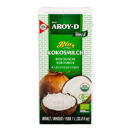 Aroy-D Coconut Milk, BIO 1l
