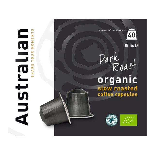 Australian Capsules slowroast dark 40-pack 400g