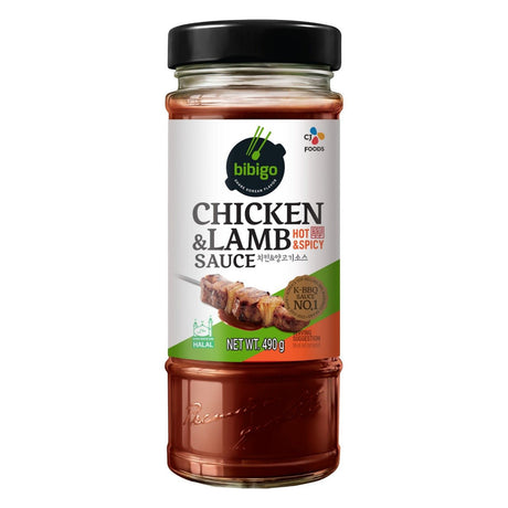 Bibigo Chicken- & Lamb Sauce hot spicy 490g