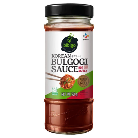 Bibigo Korean bulgogi Sauce hot spicy 500g