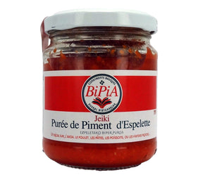 BIPIA Purée de piment d'Espelette Hot or barbecue sauce 180g