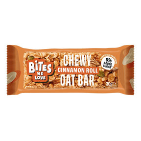 BitesWeLove Chewy oatbar cinnamon roll Cereal bar 16 × 30g