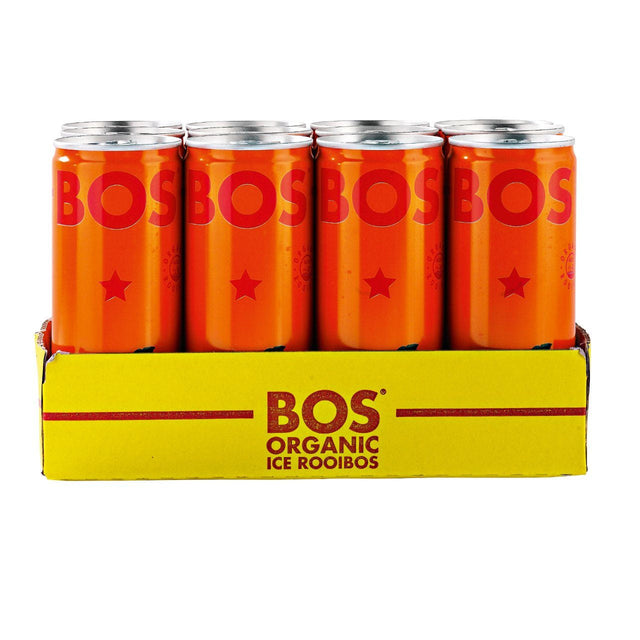 Bos Ice Tea Peach 12 × 250ml