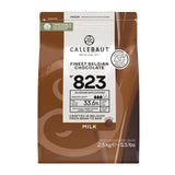 Callebaut Milk Chocolate callets 823 2.5kg