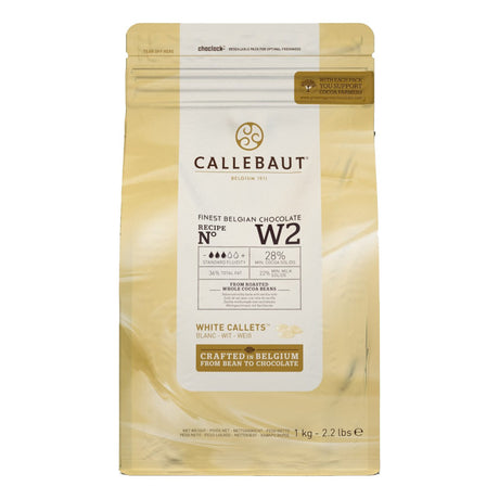 Callebaut Chocolate callets White 1kg