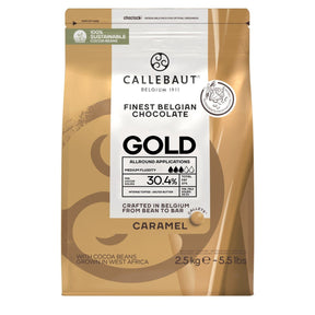 Callebaut Callets gold Caramel-Chocolate Flavour 2.5kg
