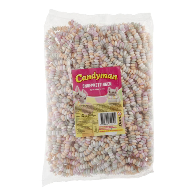 Candy Man Snoepkettingen 100-pack 1.7kg