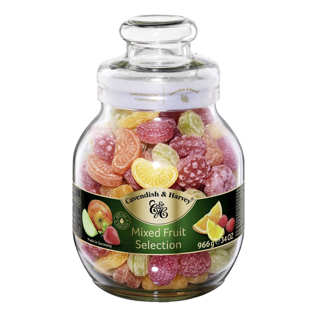 Cavendish & Harvey Fruit candies in stolppot 966g