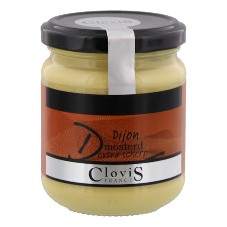 Clovis Dijon Mustard extra scherp 200g