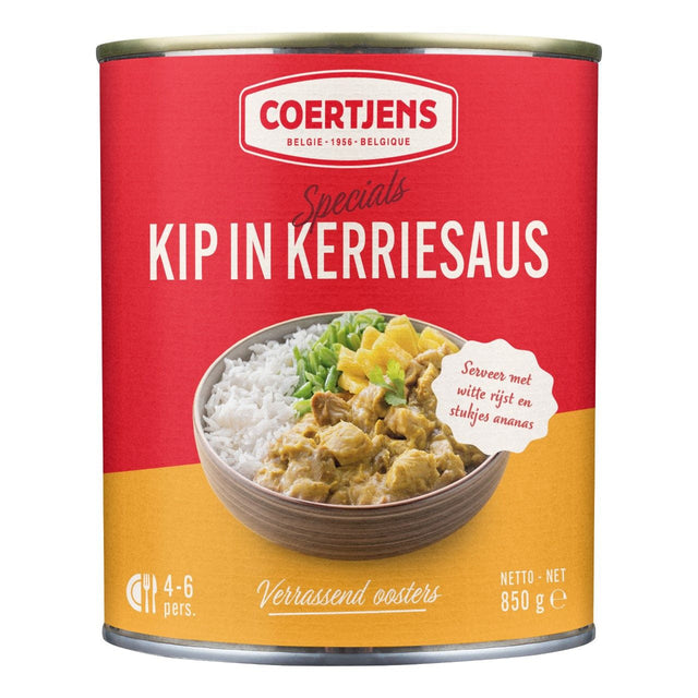 Coertjens Chicken in Curry Sauce 850g