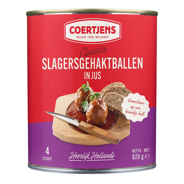 Coertjens Slagers Meatballs in Gravy 820g