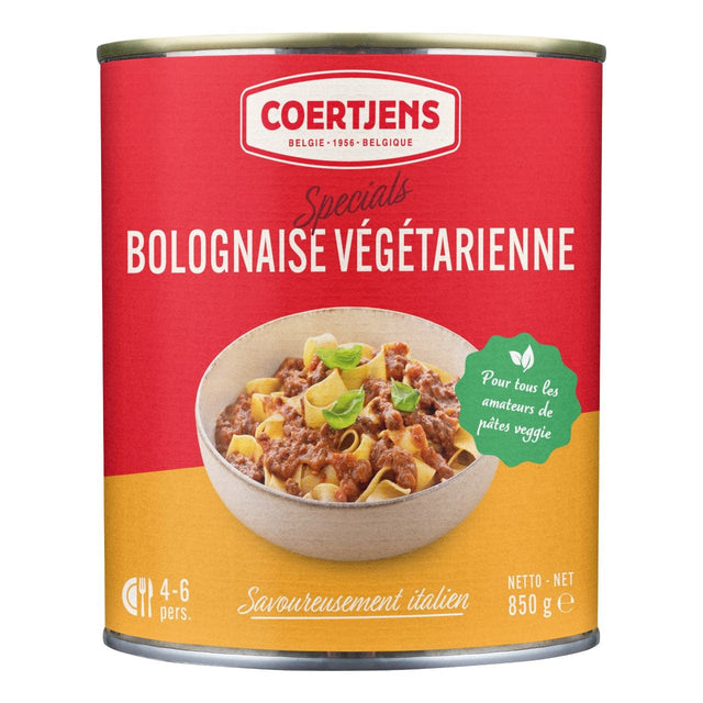 Coertjens Vegetarische bolognèse Sauce 850g