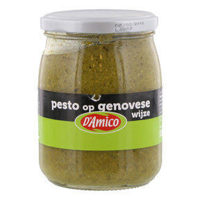 D'Amico Pesto op Genovese wijze Pasta sauce 500g