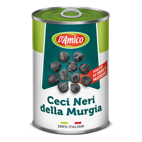 D'Amico Black Chickpeas 400g
