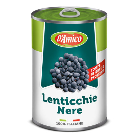 D'Amico Black Lentil 400g