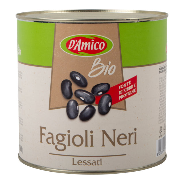 D'Amico Black Beans, BIO 2.5kg