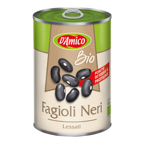 D'Amico Black Beans organisch 400g