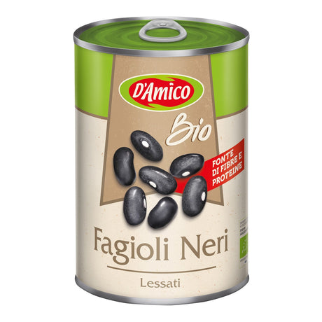 D'Amico Black Beans organisch 400g