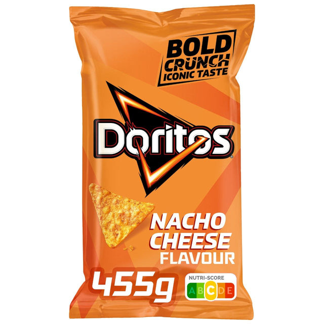 Doritos Nacho cheese tortilla chips 455g