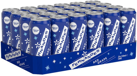 Fernandes Red Grape Soft drink 24 × 330ml