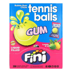 Fini Bubble gum tennis balls 200-pack 1kg