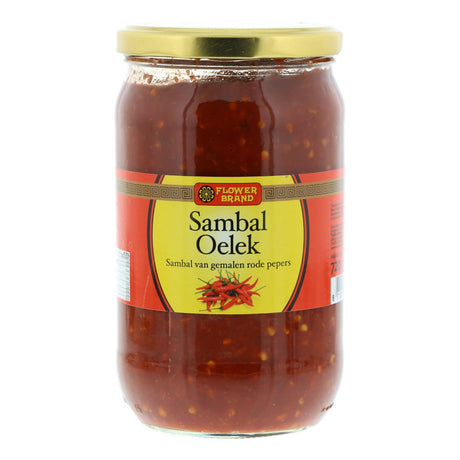Flowerbrand Sambal oelek Table sauce 720g