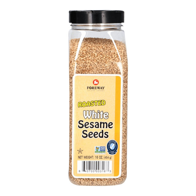 Foreway Sesame Seeds White Roasted 454g