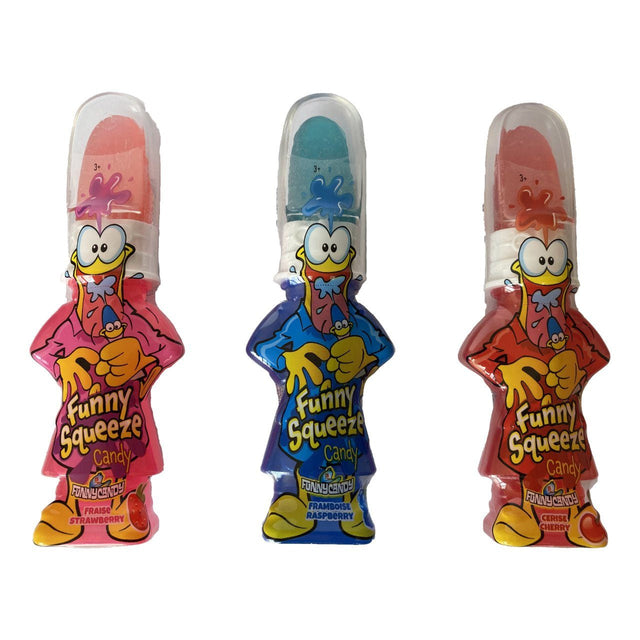 Funny Candy Squeezy pop 12 × 55g