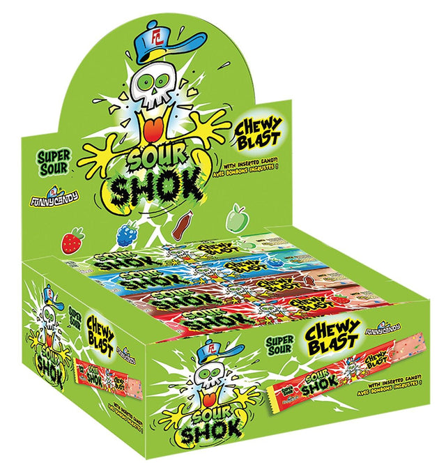 Funny Candy Sour shok chewy blast 48 × 20g