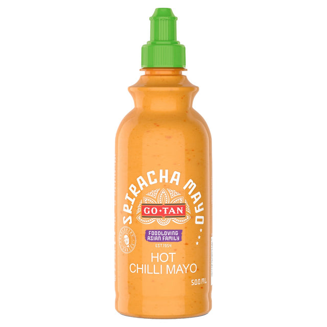 Go-Tan Sriracha hot chilimayo Mayonnaise 500g