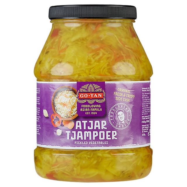 Go-Tan Atjar tjampoer Fruit spread 2.55kg