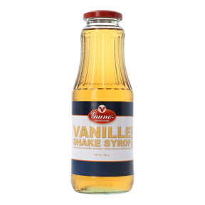 Gruno Ice Cream Topping Vanilla shake syrup 990g