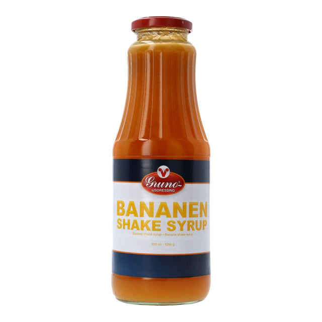 Gruno Shakesyrup Banana Flavour Syrup 990g