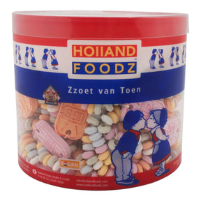 Holland Foodz Sweets horloge 60-pack 1kg