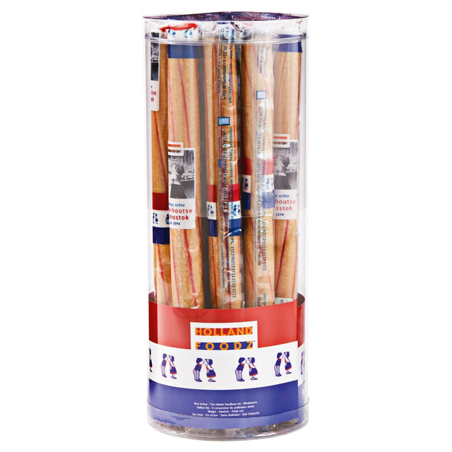 Holland Foodz Cinnamon Candy Stick Red streep 12 × 43g