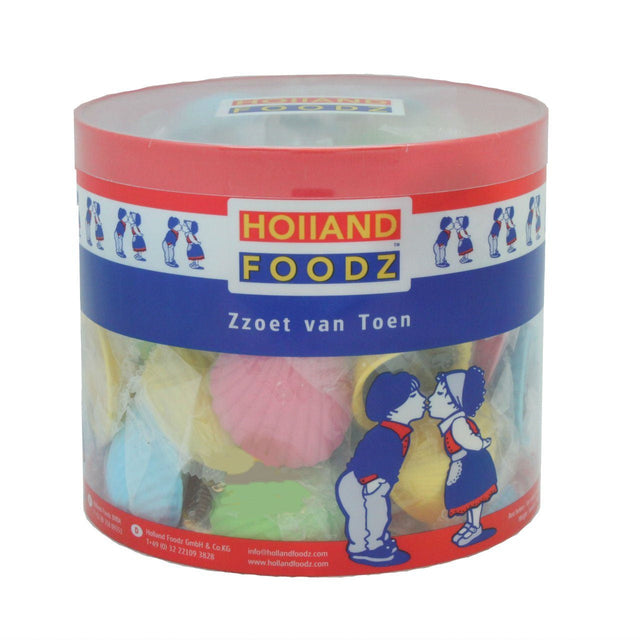 Holland Foodz Sweets schelpen 50-pack 1kg
