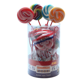 Holland Foodz Spiraal Lollipop 25-pack 1kg