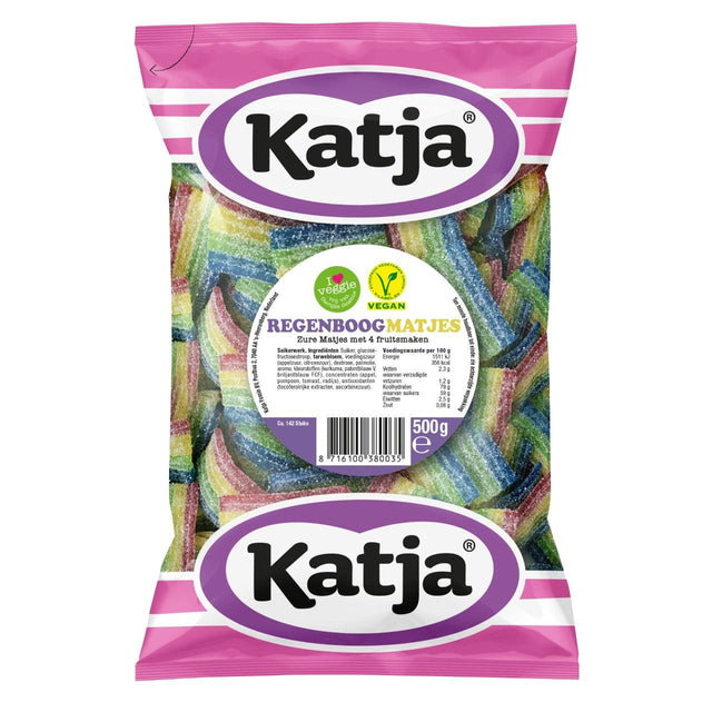 Katja Rainbow Belts, vegan 500g